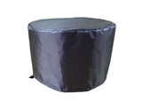 Round Fire Table Cover - DIA36.5''x25''H - Mercury by Shield Outdoor Covers - main product image for Resin Society