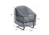 Lounge Chair Cover X Large - 43"Wx42"Dx43"H - Mercury by Shield Outdoor Covers - product image 2 for Resin Society
