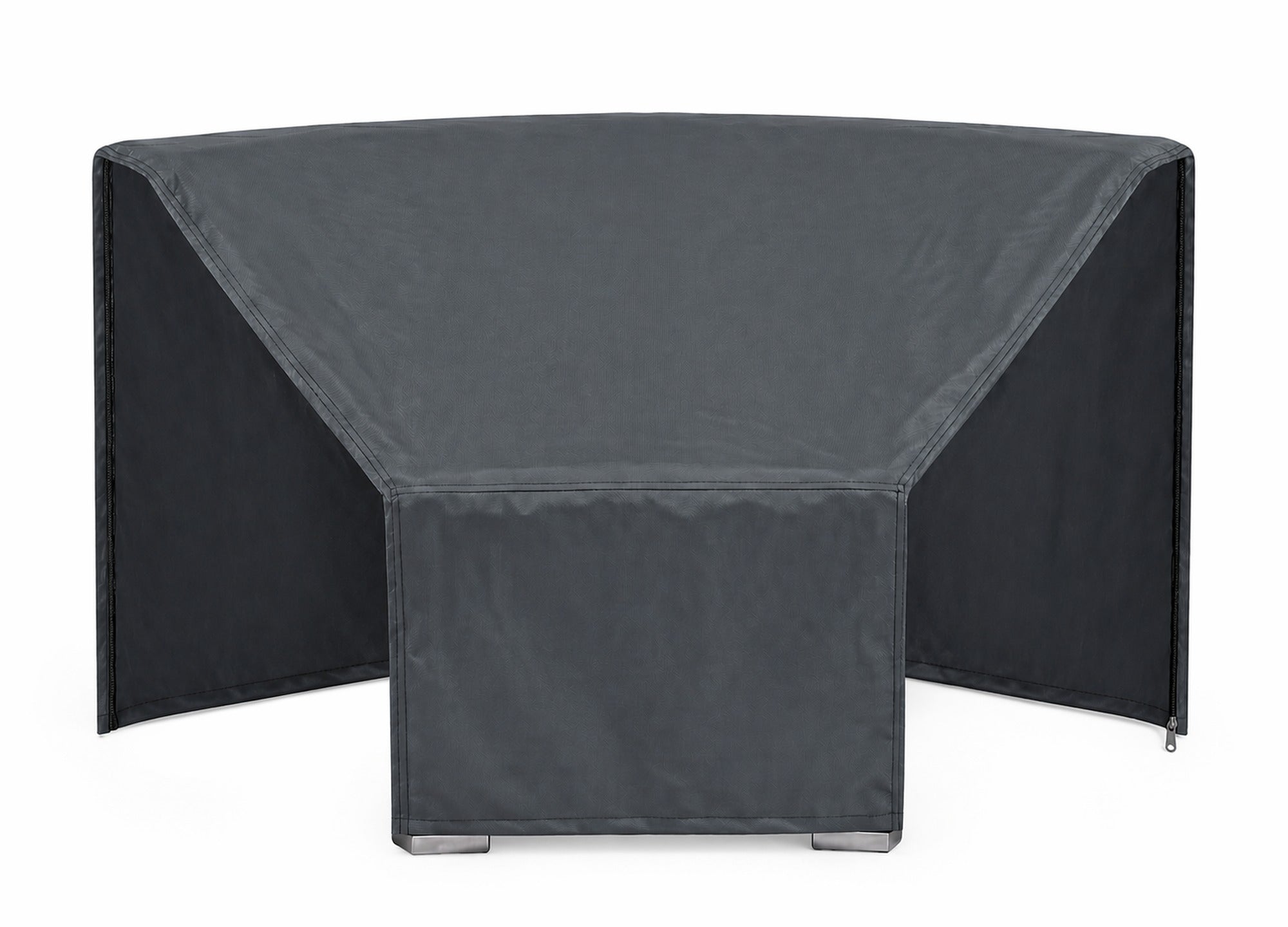 Modular Cover Round Corner - 50"Wx40"Dx32"H - Mercury by Shield Outdoor Covers - main product image for Resin Society
