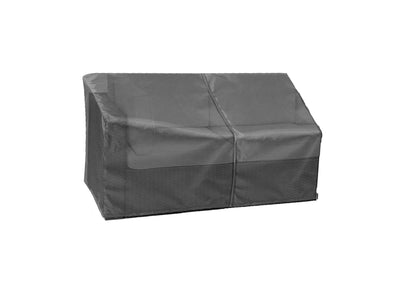 Modular Cover Loveseat Left End - 60"Wx40"Dx18"H - Mercury by Shield Outdoor Covers - main product image for Resin Society