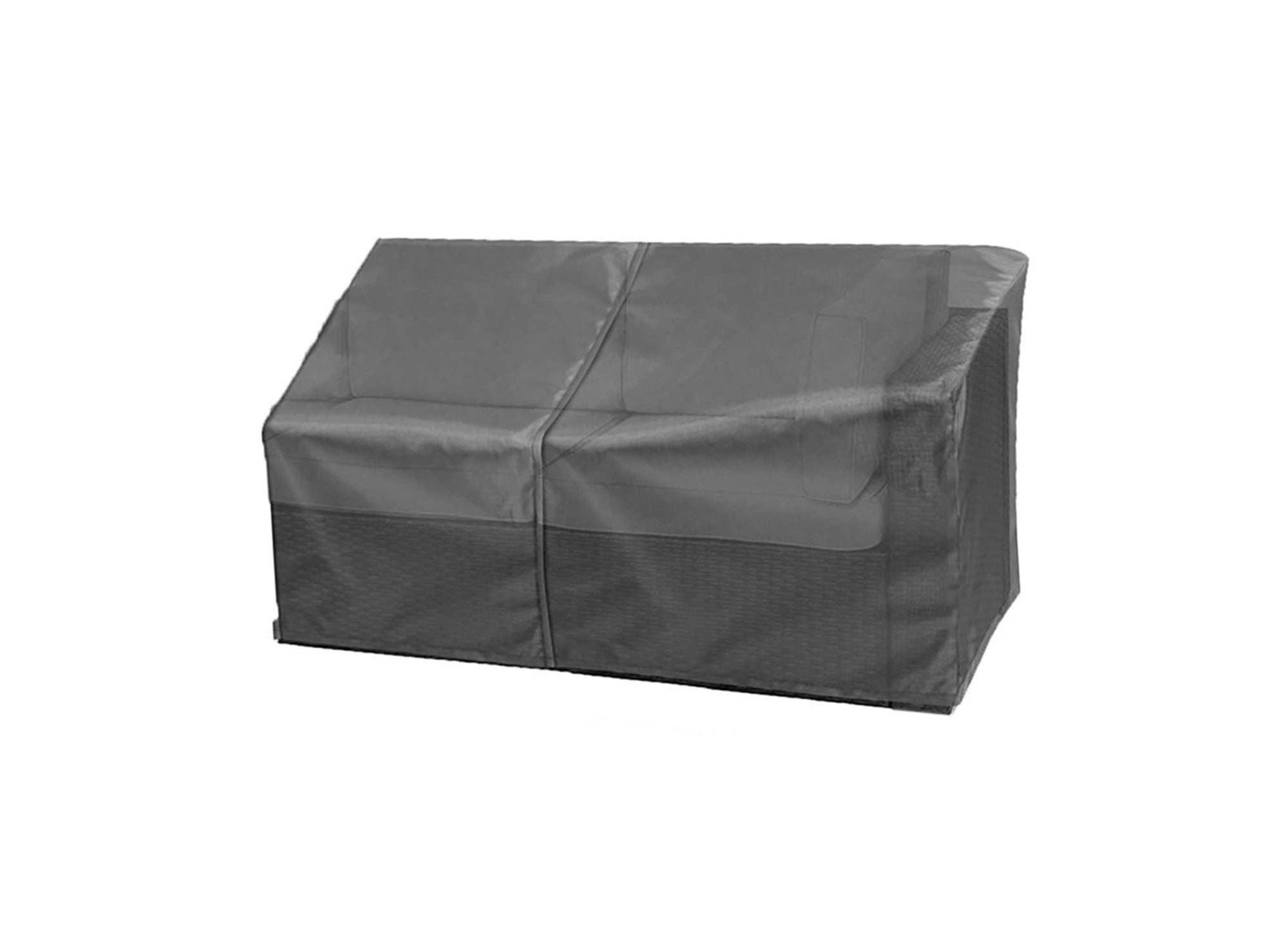Modular Cover Loveseat Right End - 60"Wx40"Dx18"H - Mercury by Shield Outdoor Covers - main product image for Resin Society