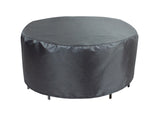 Round/Square Table Chair Cover 48" - DIA84'"x36'" - Mercury by Shield Outdoor Covers - main product image for Resin Society