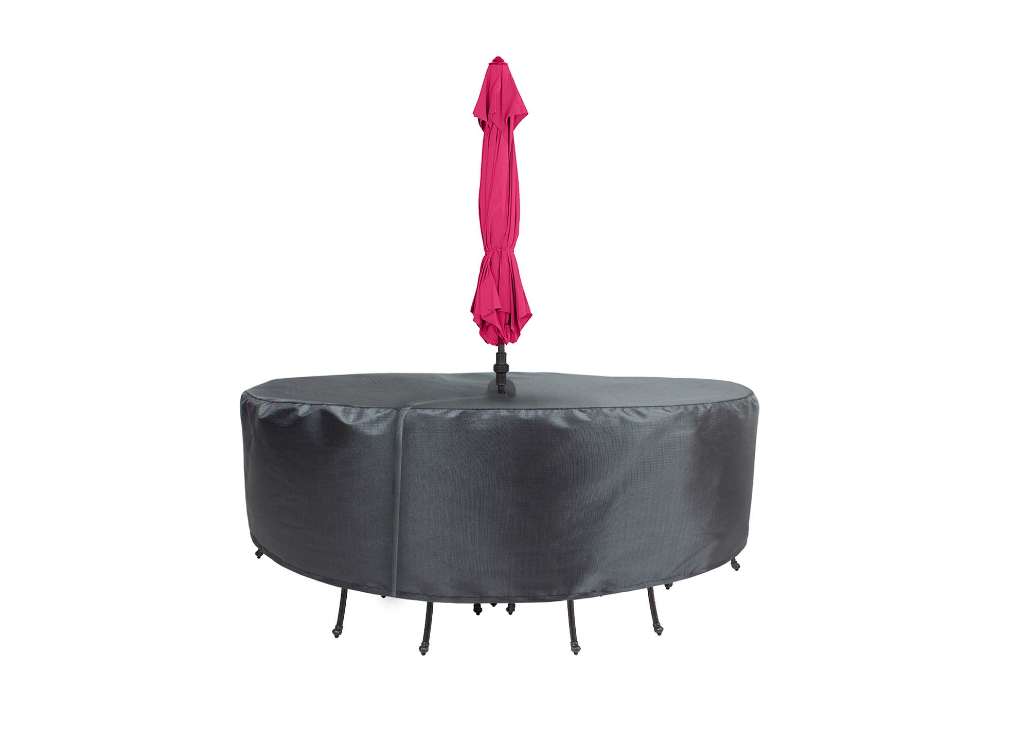 Round/Square Table Chair Cover 48" Velcro - DIA84'"x36'" - Mercury by Shield Outdoor Covers - main product image for Resin Society