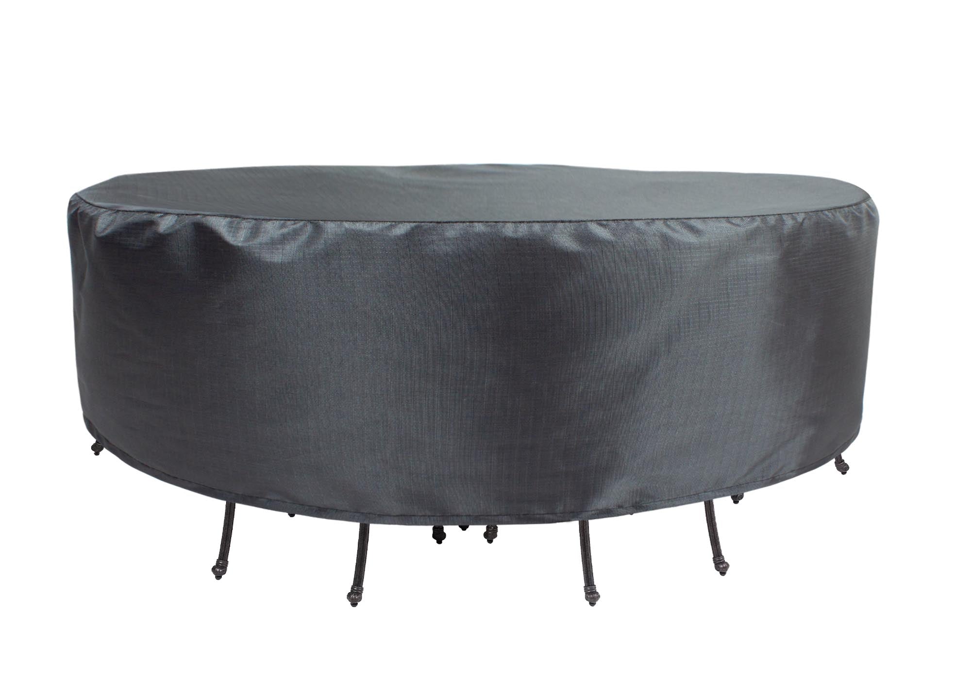 Round/Square Table Chair Cover 54" - DIA92'"x36'" - Mercury by Shield Outdoor Covers - main product image for Resin Society