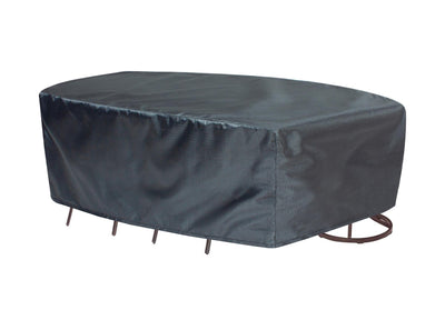 Shield Mercury Cover for 586 Fits Small Oval/Rectangle Table& Chairs by Shield Outdoor Covers - main product image for Resin Society