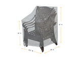 Premium Heavy-Duty Small Chair Cover by Shield Outdoor Covers - product image 2 for Resin Society