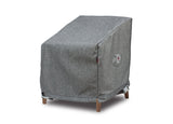 Premium Heavy-Duty Large Chair Cover, 37"W x 35"D x 24/36"H, Platinum by Shield Outdoor Covers - main product image for Resin Society