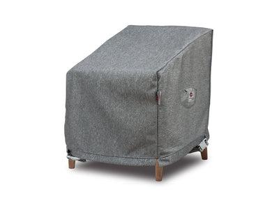 Premium Heavy-Duty Large Chair Cover, 37"W x 35"D x 24/36"H, Platinum by Shield Outdoor Covers - main product image for Resin Society