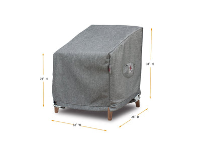 Premium Heavy-Duty Medium Club Chair Cover by Shield Outdoor Covers - product image 2 for Resin Society