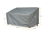 Premium Heavy-Duty Small Loveseat Cover by Shield Outdoor Covers - product image 2 for Resin Society