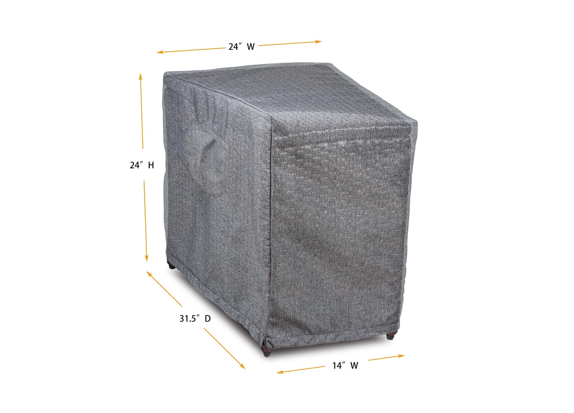 Premium Heavy-Duty Circular Accent Table Cover by Shield Outdoor Covers - product image 2 for Resin Society