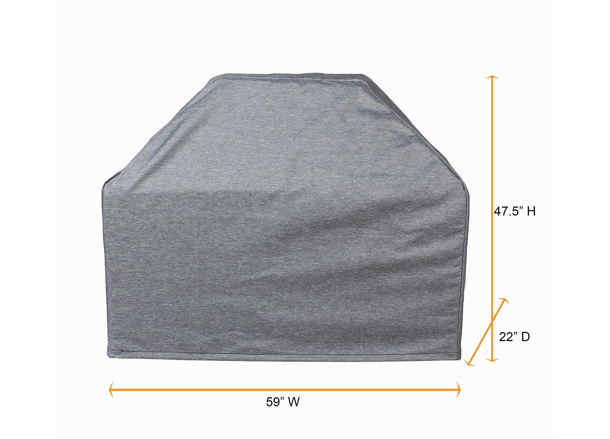 Grill Cover Platinum 26" Grill Cart Cover (59"x22"x47.5") by Shield Outdoor Covers - product image 2 for Resin Society