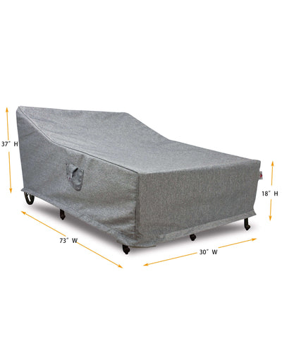 Premium Heavy-Duty Double Chaise Lounge Cover by Shield Outdoor Covers - product image 2 for Resin Society