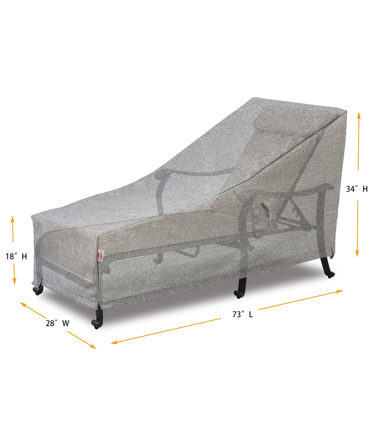 Premium Heavy-Duty Chaise Lounge Cover by Shield Outdoor Covers - product image 2 for Resin Society