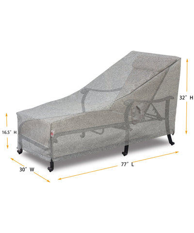 Premium Heavy-Duty Large Chaise Lounge Cover by Shield Outdoor Covers - product image 2 for Resin Society