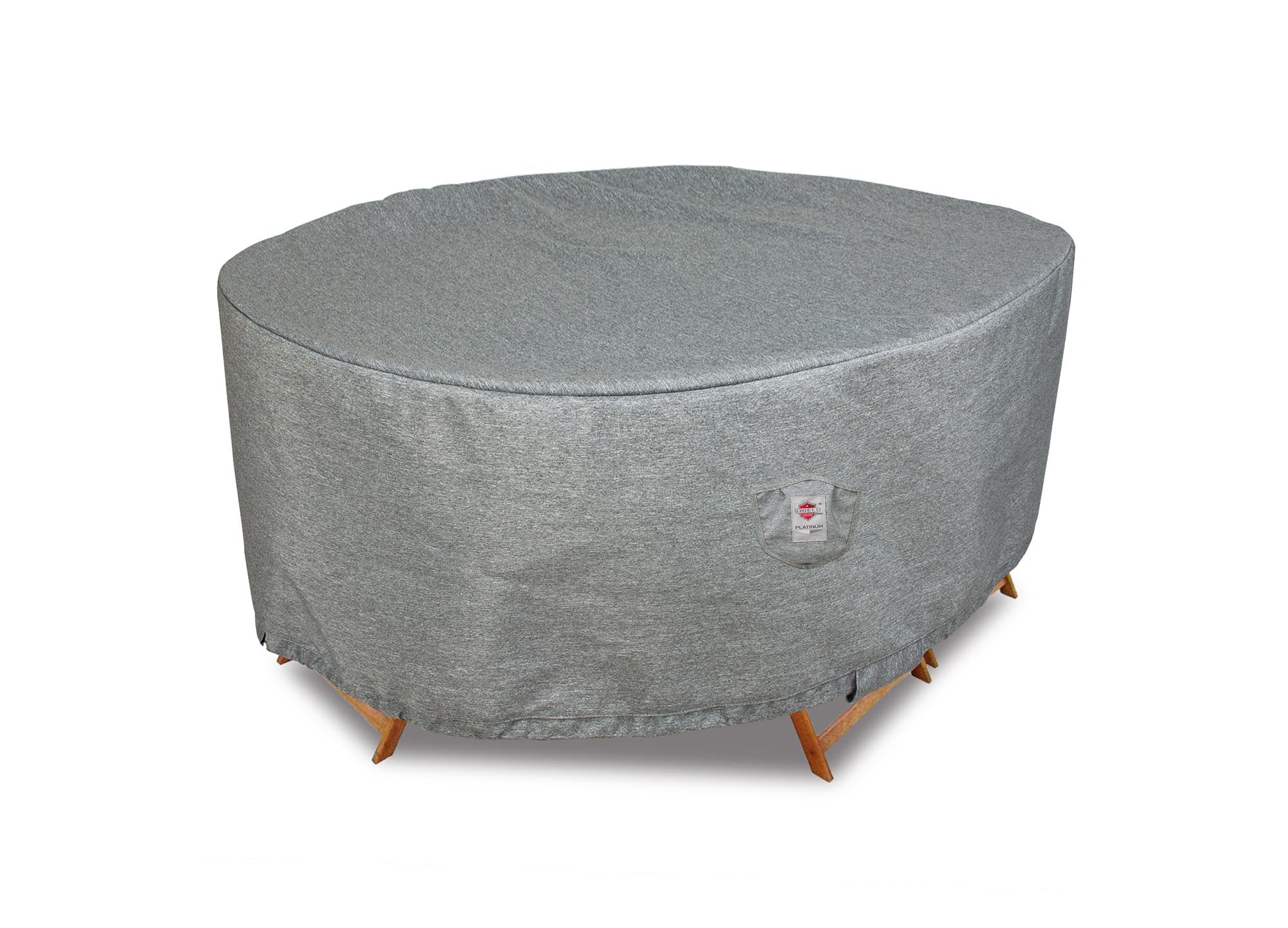 Premium Heavy-Duty Oval Dining Set Cover by Shield Outdoor Covers - main product image for Resin Society