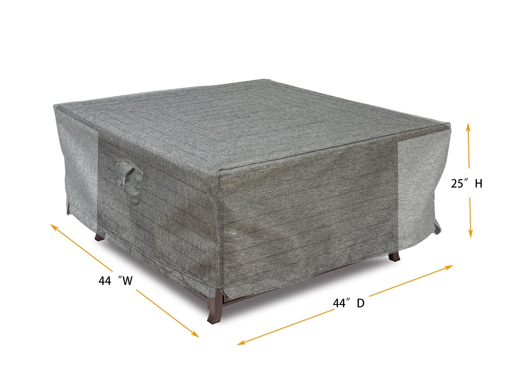 Premium Heavy-Duty Square Fire Table Cover by Shield Outdoor Covers - product image 2 for Resin Society