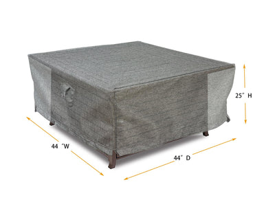 Premium Heavy-Duty Square Fire Table Cover by Shield Outdoor Covers - product image 2 for Resin Society