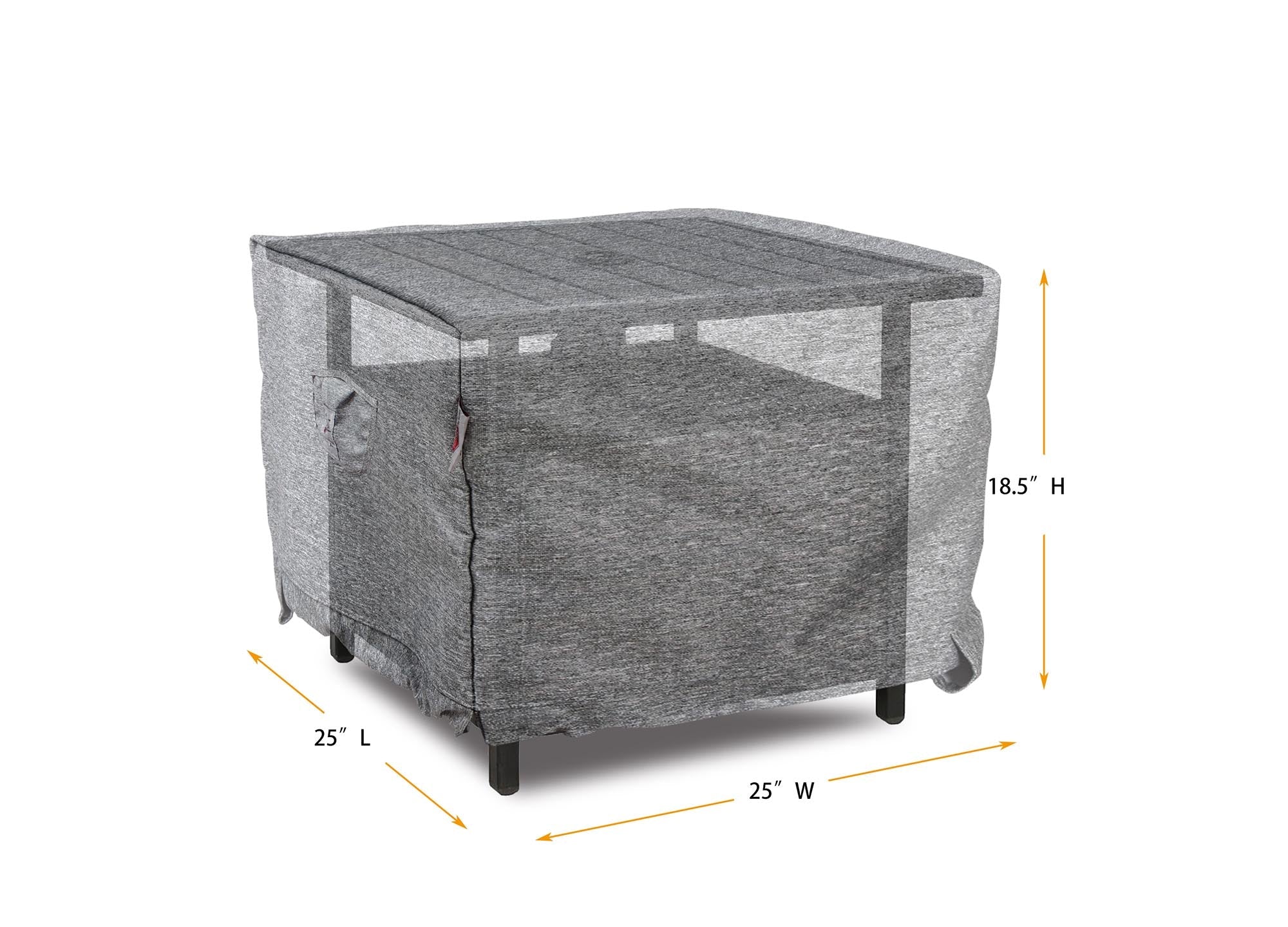 Premium Heavy-Duty Accent Table Cover by Shield Outdoor Covers - product image 2 for Resin Society