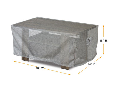 Premium Heavy-Duty Rectangular Coffee Table Cover by Shield Outdoor Covers - product image 2 for Resin Society
