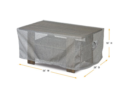 Premium Heavy-Duty Rectangular Coffee Table Cover by Shield Outdoor Covers - product image 2 for Resin Society