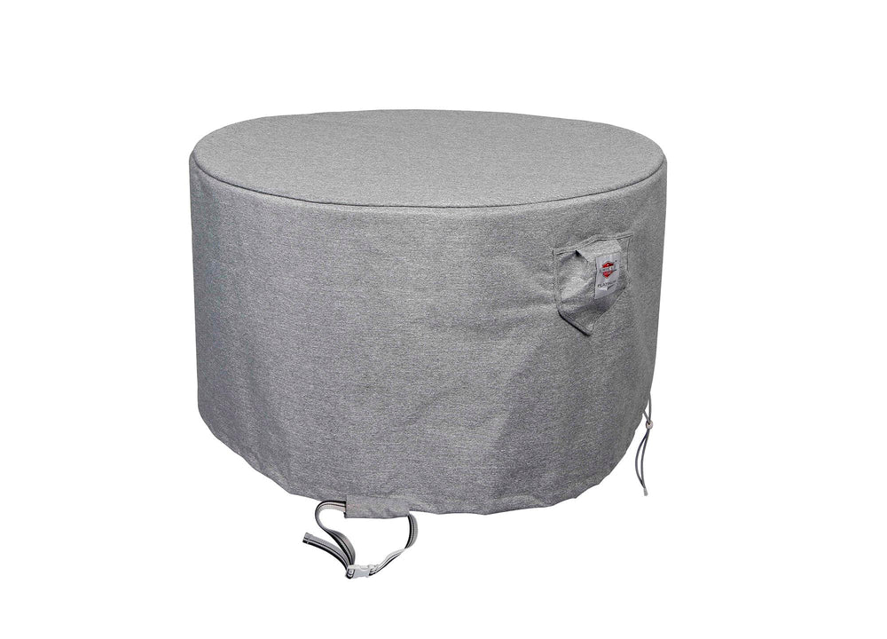 Premium Heavy-Duty Round Fire Table Cover by Shield Outdoor Covers - main product image for Resin Society