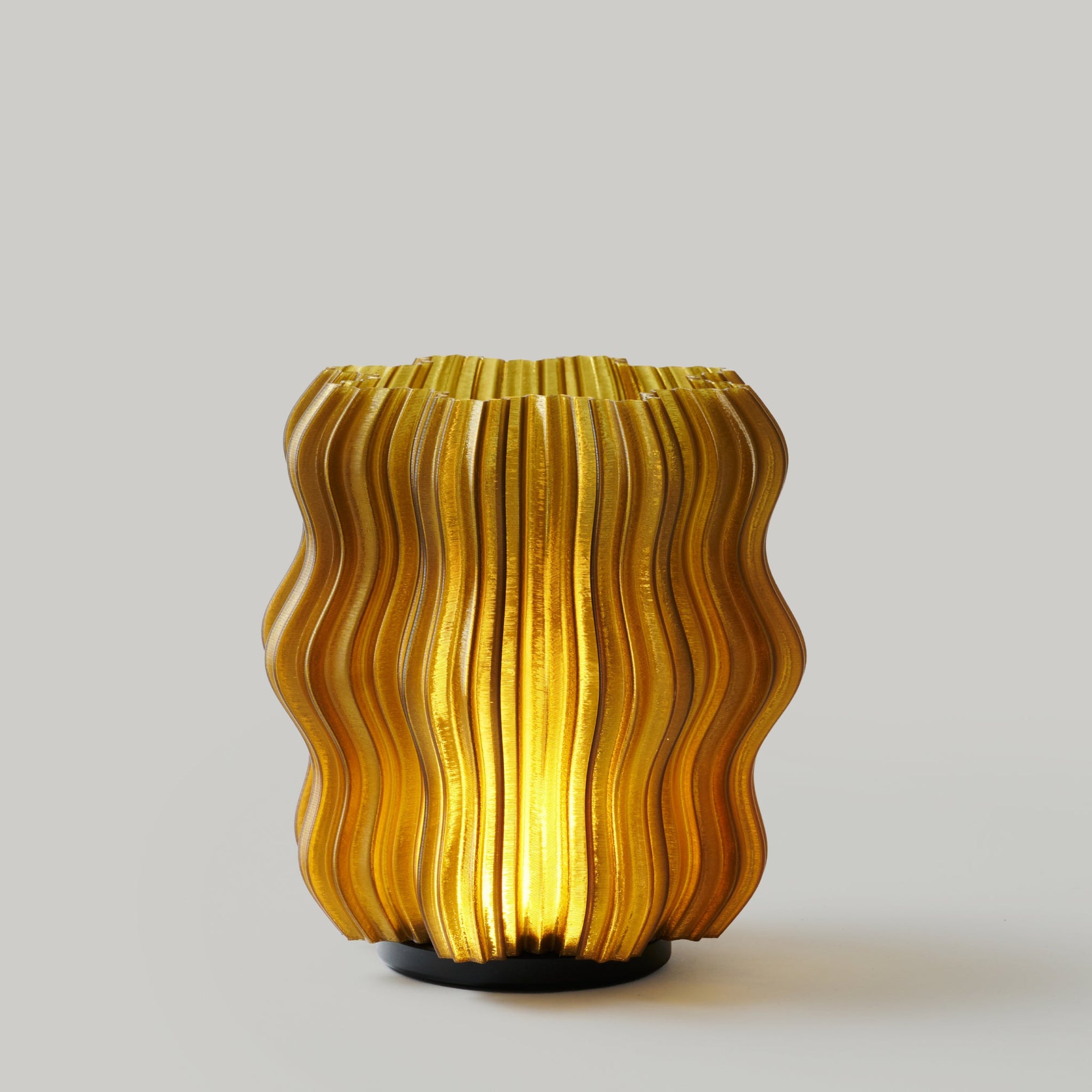 Cordless Mini Wavy Lamp by Wooj Design - main product image for Resin Society
