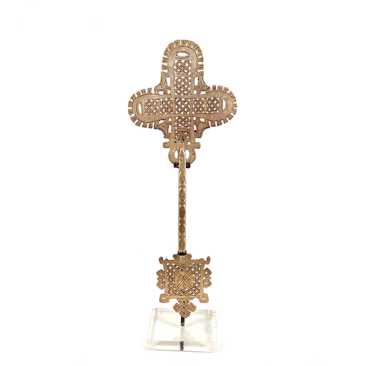 Coptic Hand Cross - 11" Special by Mbare Ltd - main product image for Resin Society