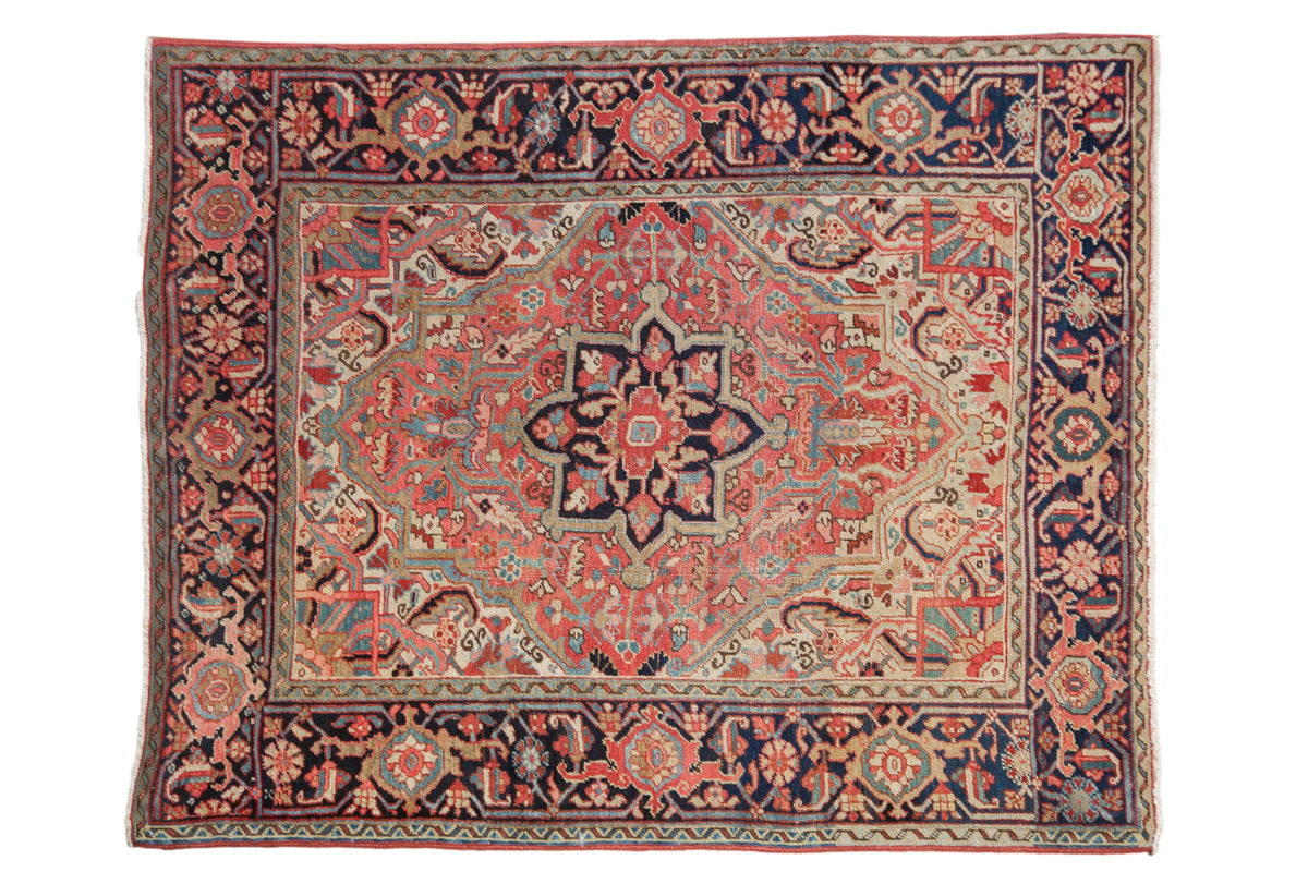 4.5x6 Vintage Heriz Rug by Old New House® - main product image for Resin Society