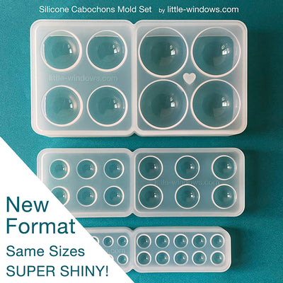 Silicone Cabochons Mold by Little Windows Brilliant Resin and Supplies - Resin Society