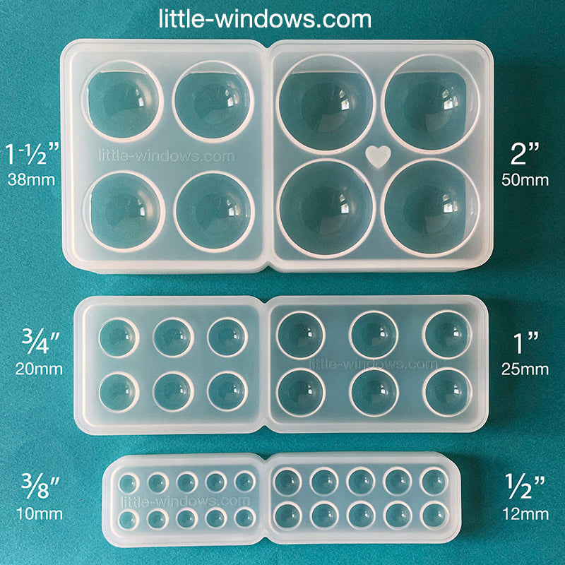 Silicone Cabochons Mold detail image - Resin Society