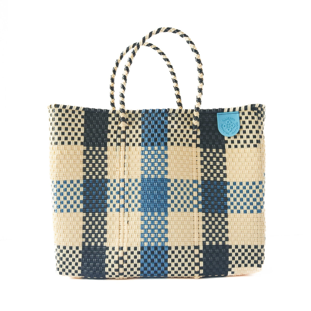Cabo Medium Woven Resort Crossbody Bag by Tin Marin Brand - main product image for Resin Society