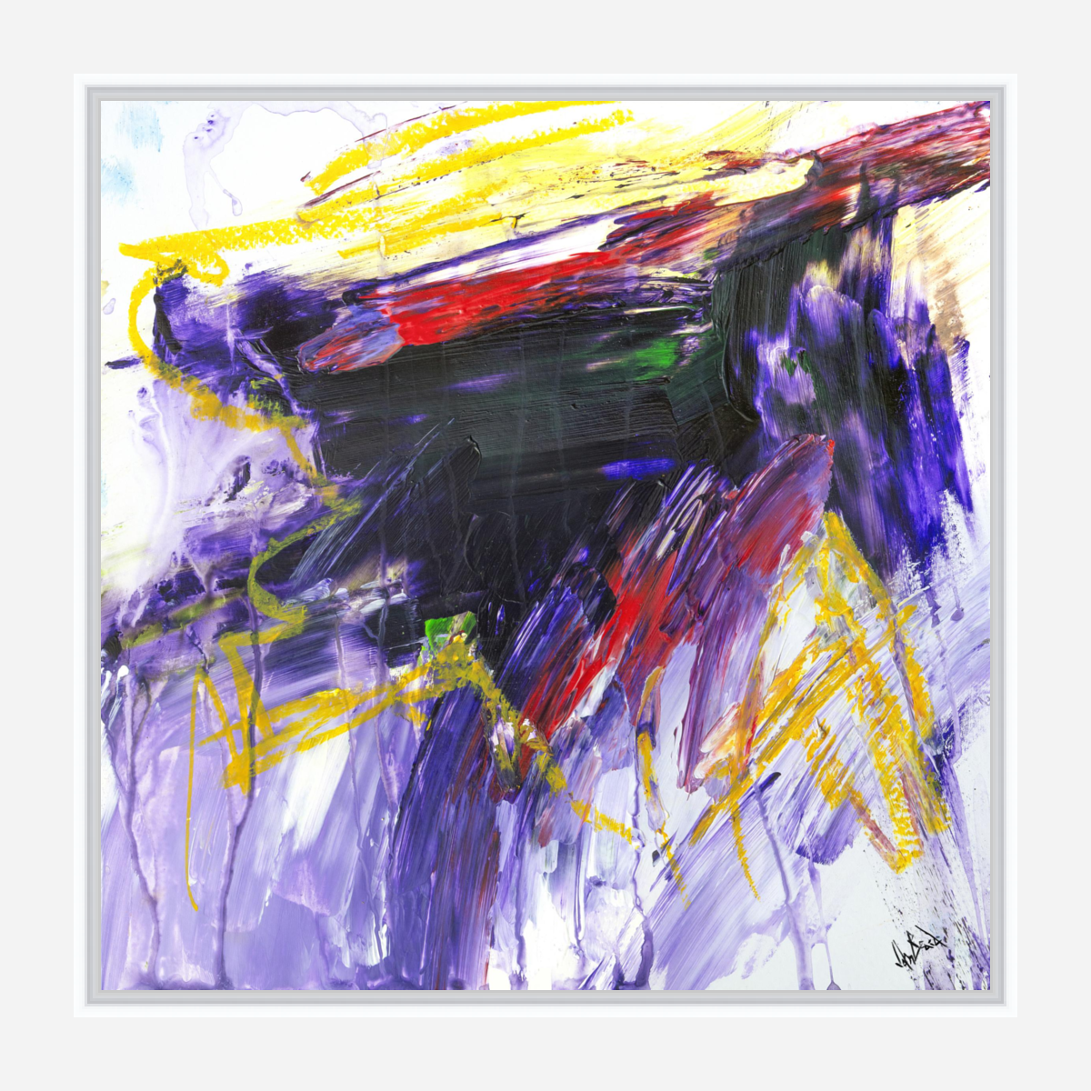 Calcite Artist Enhanced Canvas Print by John Beard Collection - product image 6 for Resin Society
