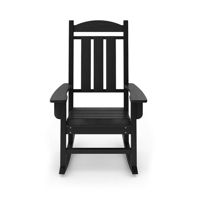 SoPoly Callaway Porch Rocker outdoor chair in multiple colors