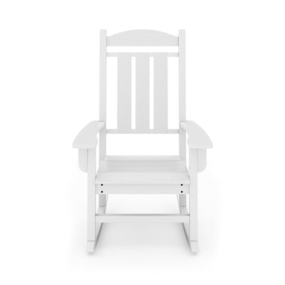 SoPoly Callaway Porch Rocker outdoor chair in multiple colors