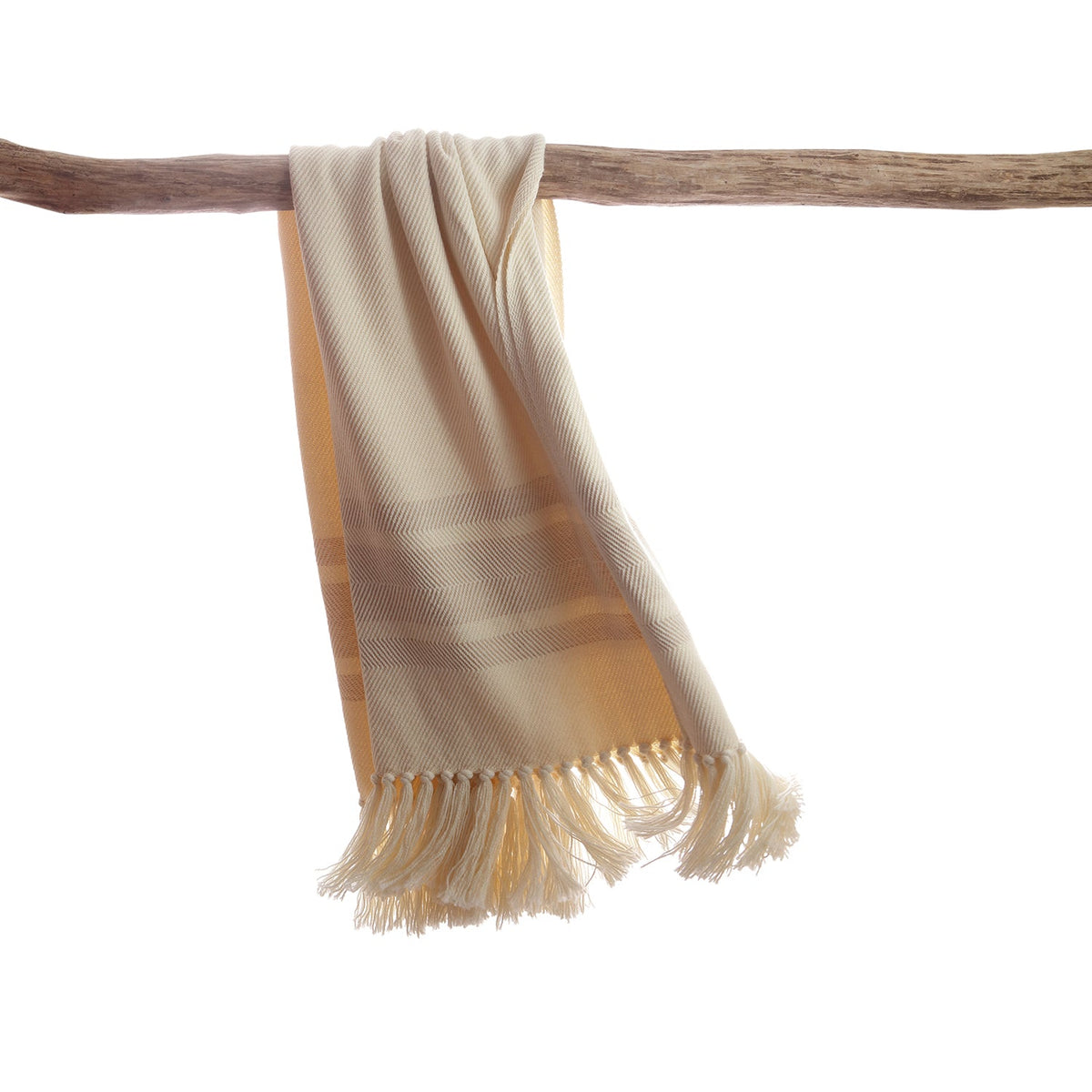 Camel Sarga Merino Throw by Homelosophy