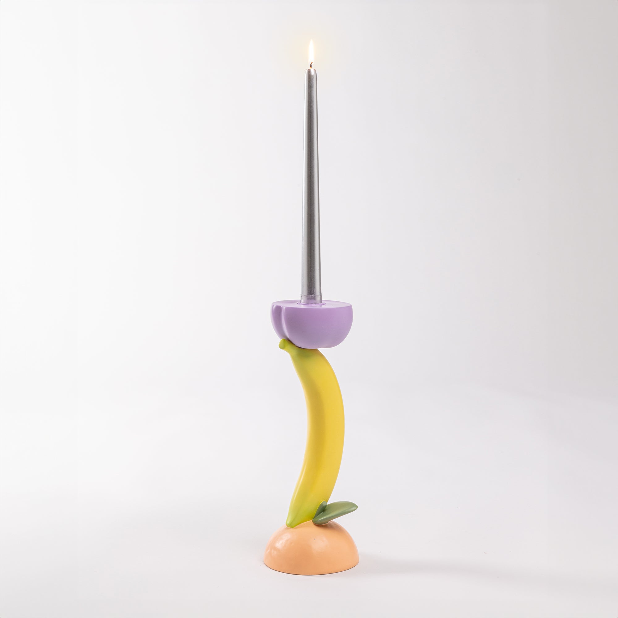 Vitamin Banana Candlestick by DEKOR - product image 2 for Resin Society