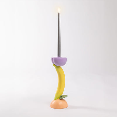 Vitamin Banana Candlestick by DEKOR - product image 2 for Resin Society
