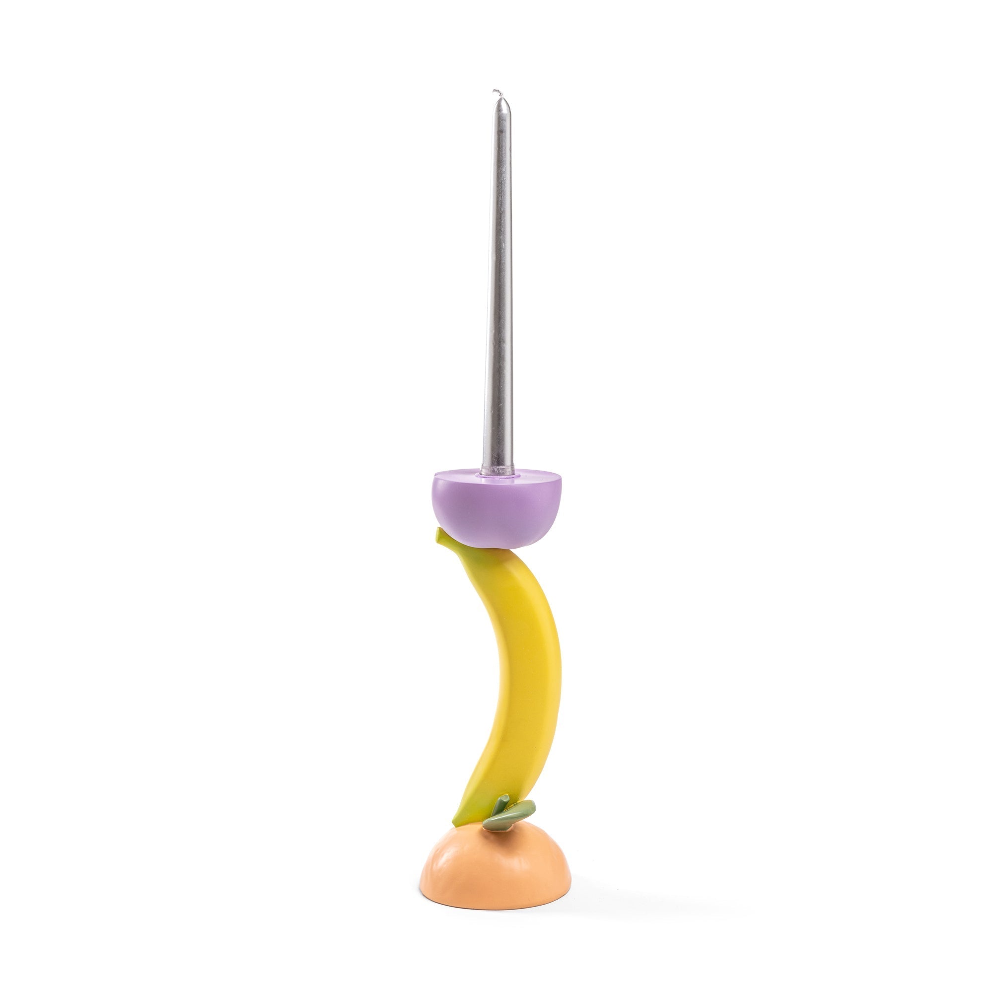 Vitamin Banana Candlestick by DEKOR - main product image for Resin Society