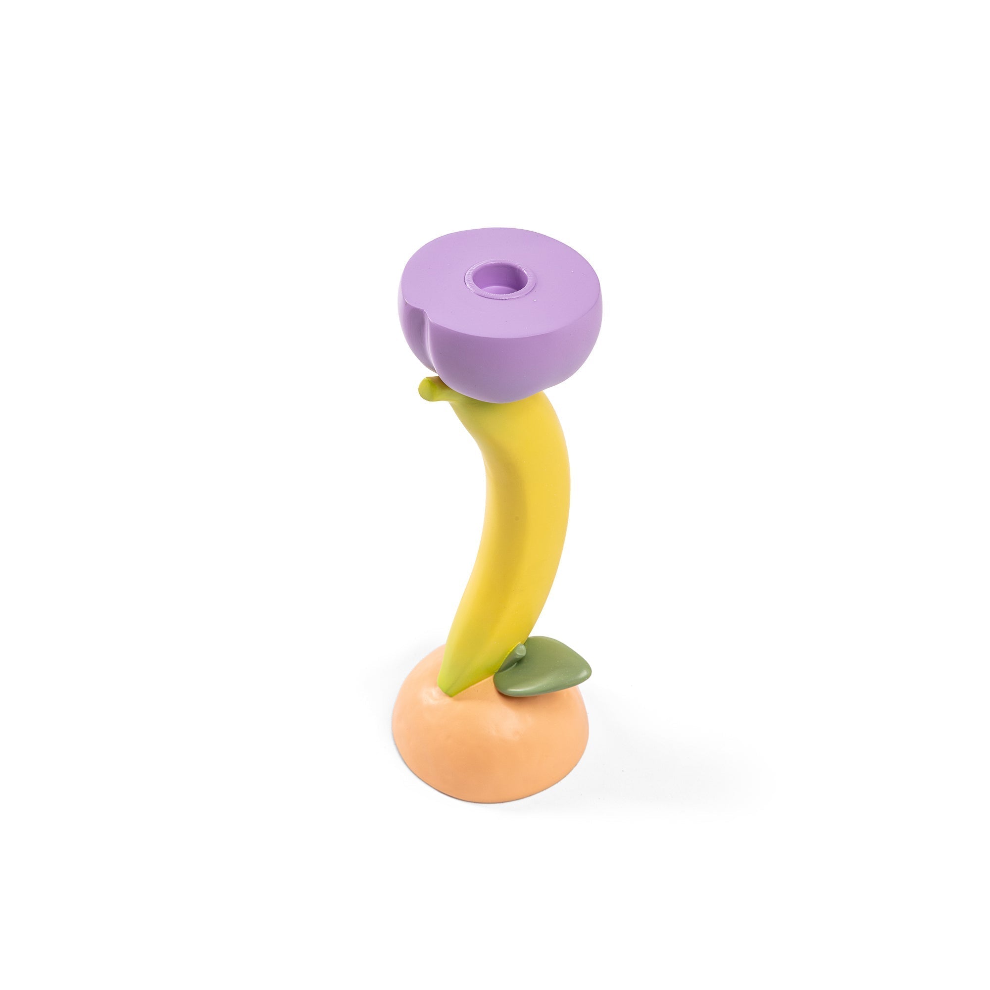 Vitamin Banana Candlestick by DEKOR - product image 4 for Resin Society
