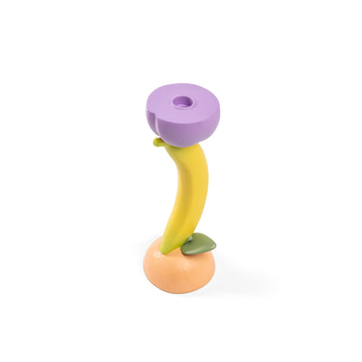 Vitamin Banana Candlestick by DEKOR - product image 4 for Resin Society