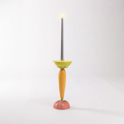 Vitamin Carrot Candlestick by DEKOR - product image 2 for Resin Society