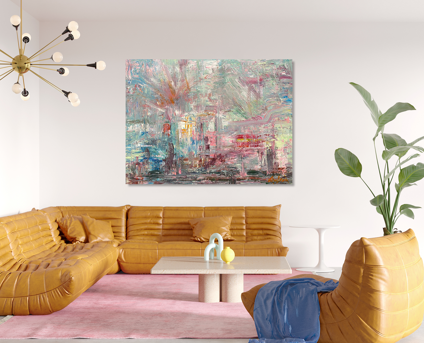 Candy Apple Artist Enhanced Canvas Print by John Beard Collection - product image 3 for Resin Society