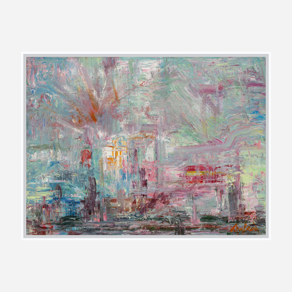 Candy Apple Artist Enhanced Canvas Print by John Beard Collection - product image 7 for Resin Society