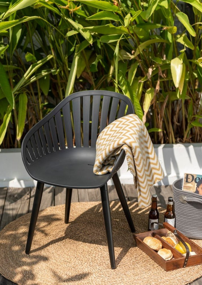 Nassau Resin and Aluminum Chairs - 4 Piece by LifestyleGarden US - product image 3 for Resin Society
