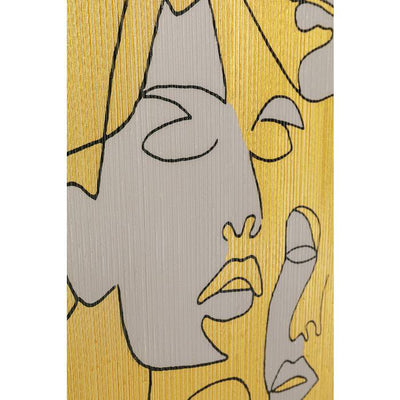 Canvas Picture Faces 70x100