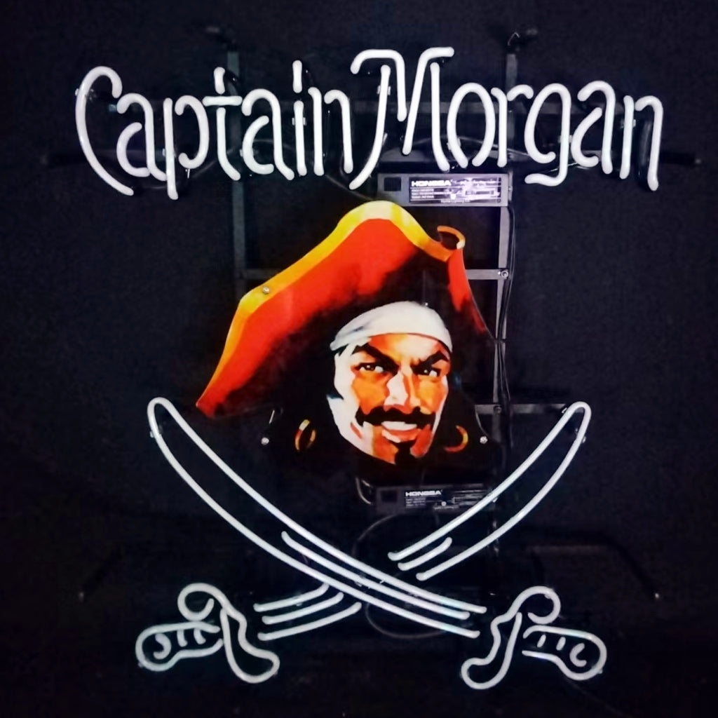 Captain Morgan Sabre Rum Neon Signs by Neon Signs Land - product image 3 for Resin Society