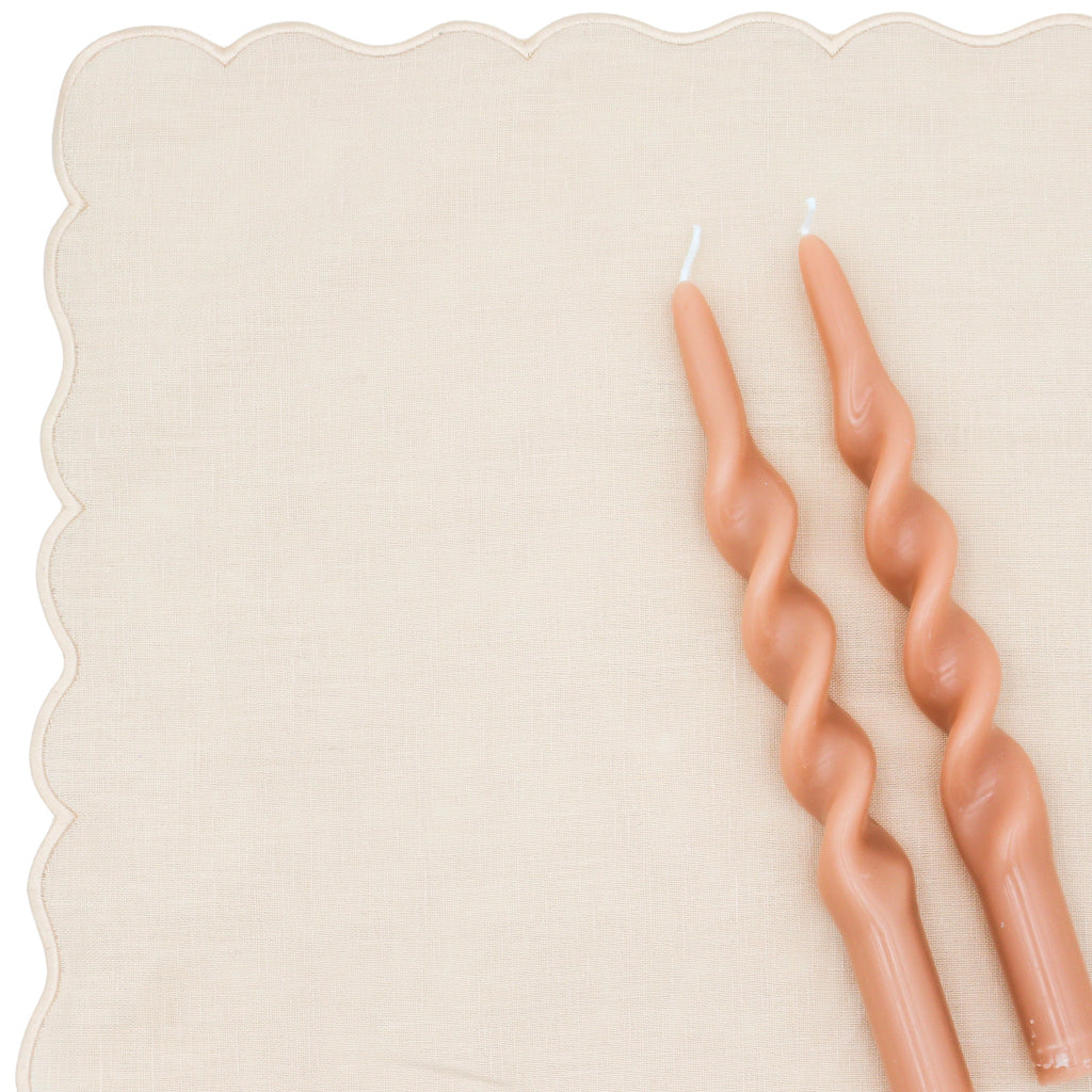 Caramel Swirl Candle - Pack of 2 by Ro'Table - product image 6 for Resin Society
