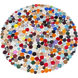 Carpet Circle Multi Ø150cm by DEKOR - main product image for Resin Society