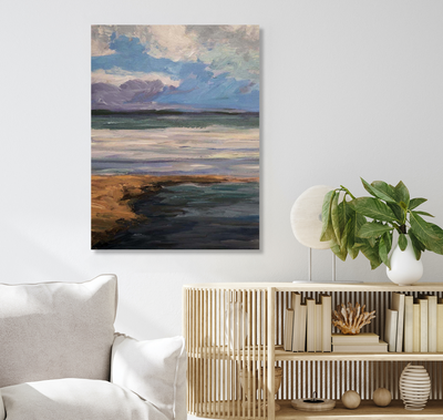 Celadon II Artist Enhanced Canvas Print by John Beard Collection - product image 4 for Resin Society